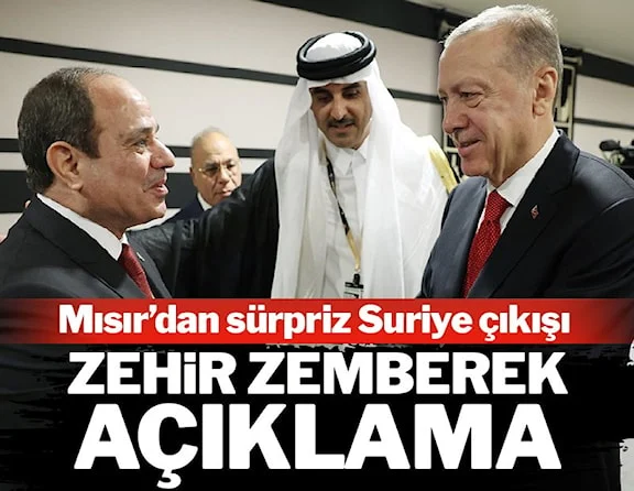 Mısır’dan Türkiye’nin Suriye operasyonuna tepki: Derhal durdurun