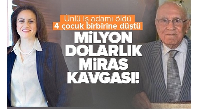 Miras kavgası kiremit devini birbirine düşürdü!