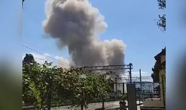 Kocaeli'nin Derince ilçesinde patlama!
