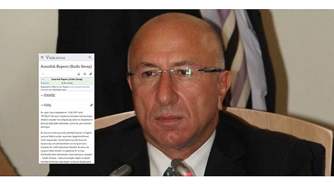 Turgay Ciner, ünlü Susurluk Raporu’na erişim engeli getirdi