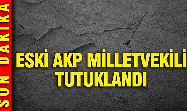 Eski AKP Milletvekili Bayram Ali Bayramoğlu tutuklandı