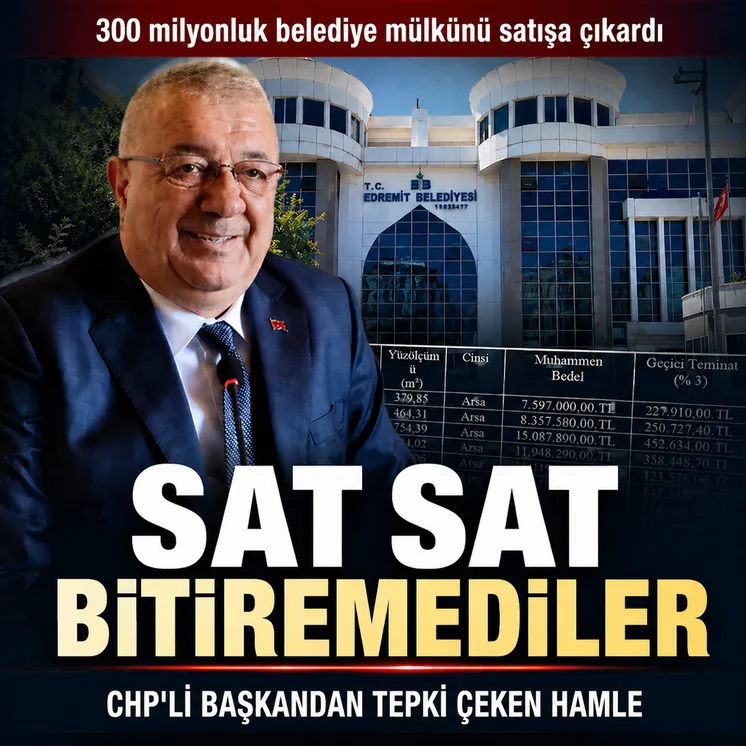 CHP'li başkan 300 milyonluk belediye mülkünü satışa çıkardı