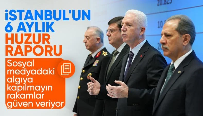Davut Gül açıkladı: İstanbul'da suç oranları gittikçe düşüyor