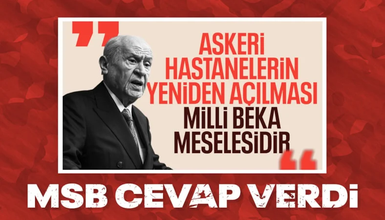 MSB'den askeri hastanelere ilişkin açıklama