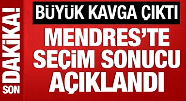 Menderes’te büyük kavga! Seçimi AK Parti'nin adayı kazandı