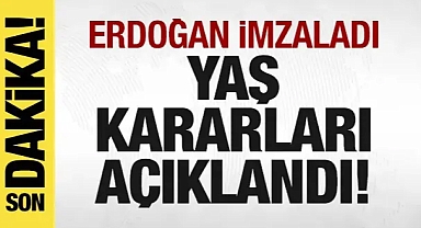 YAŞ kararları açıklandı! 25 general ve amiral terfi etti, Hava Kuvvetleri Komutanı değişti