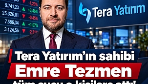 Tera Yatırım'ın sahibi Emre Tezmen tüm suçu o kişilere attı!