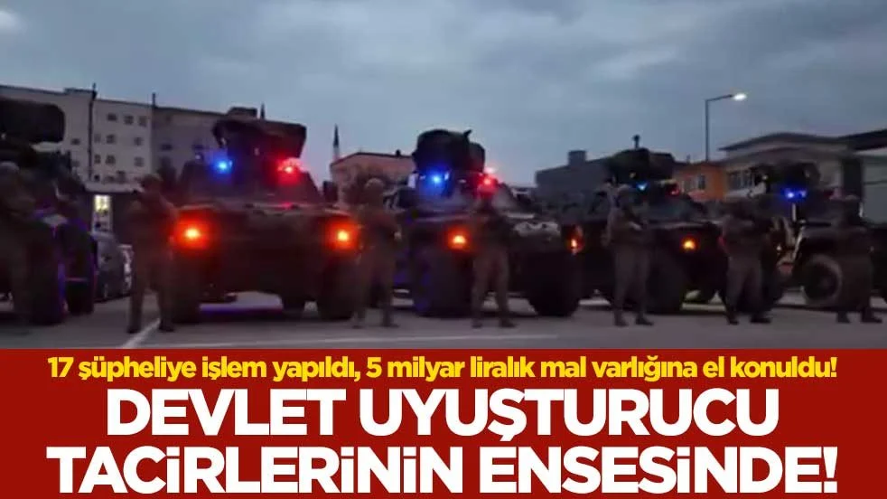 5 milyar liralık mal varlığına el konuldu!